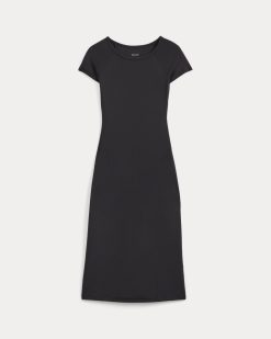 Alternative view of Raglan Midi Dress | Black