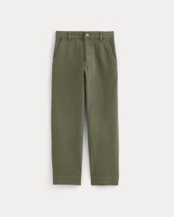 Alternative view of The Utility Straight-Leg Pant | Kalamata | 26.5 Inseam