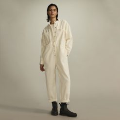 The Canvas Organic Cotton Coverall | Bone