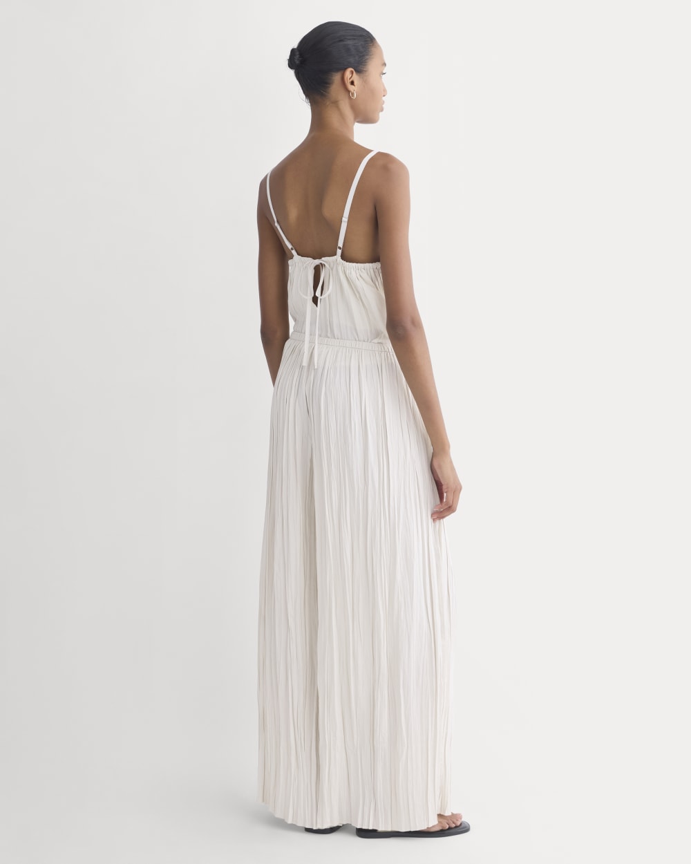 Crinkle Wide-Leg Pant | Birch - Image 5
