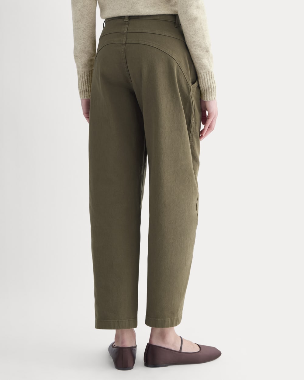 Double-Stitch Barrel Pant | Beech - Image 5