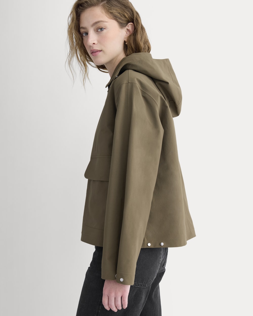 Re:Cycled Nylon Barrel Jacket | Beech - Image 5