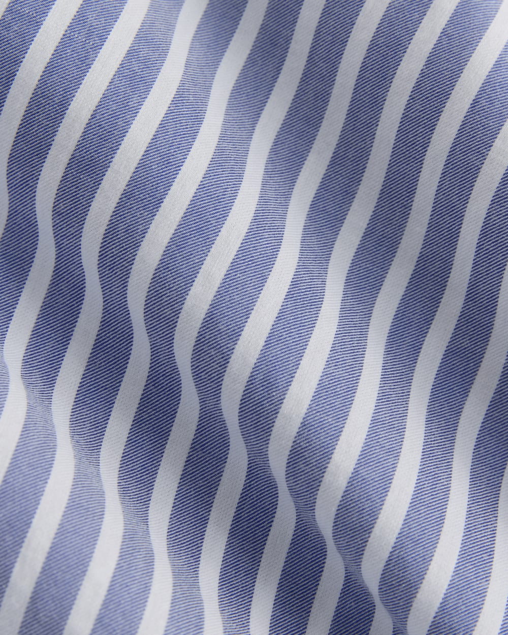 Everyday Shirt in Silky Cotton | Bone / Mazarine Blue - Image 6