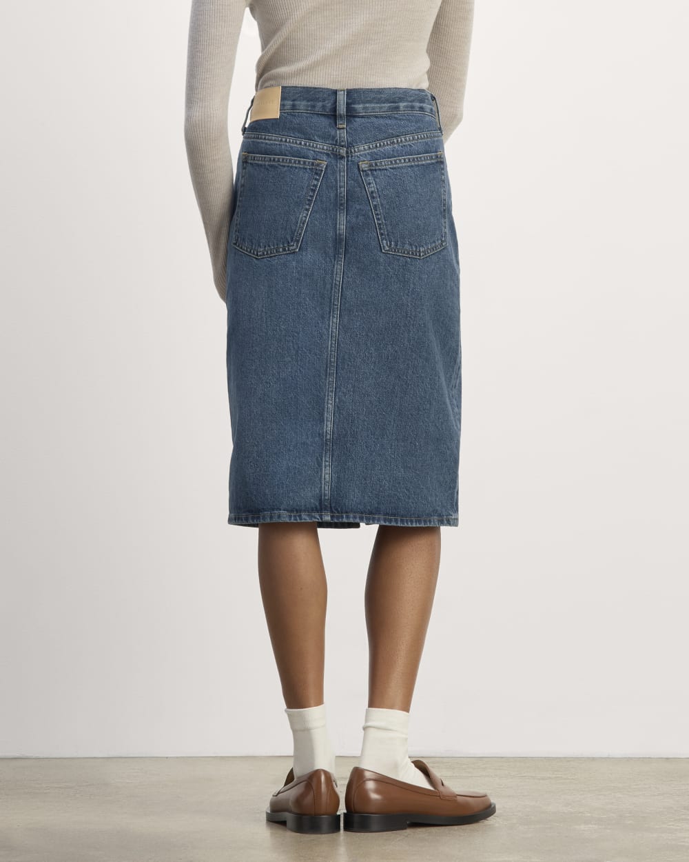 The Mid-Way Skirt | Deep Atlantic - Image 6
