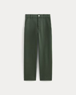 Alternative view of The Utility Straight-Leg Pant | Dark Forest | 28.5 Inseam