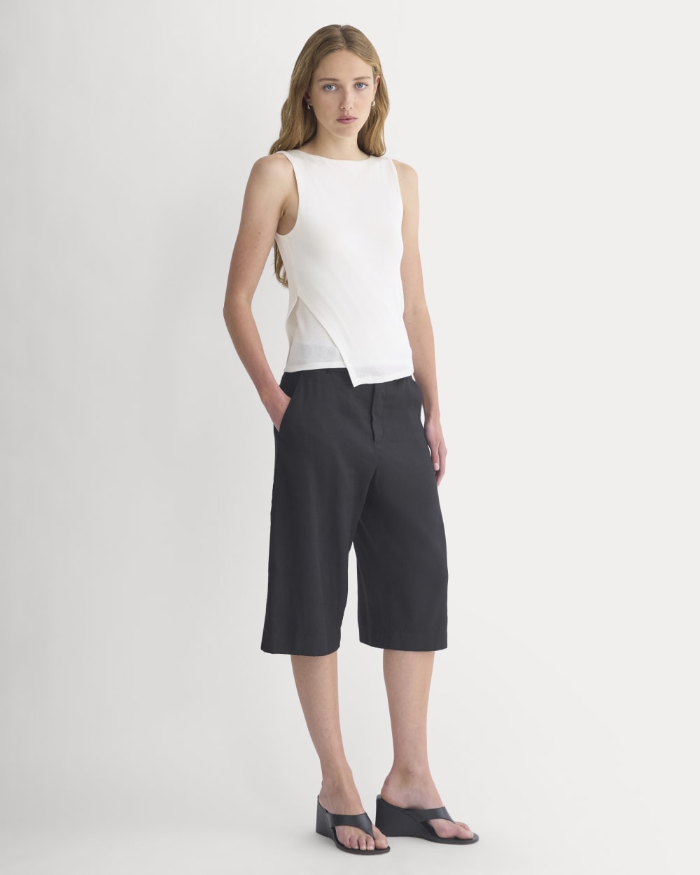Tissue Boatneck Tank | Bone - Image 3