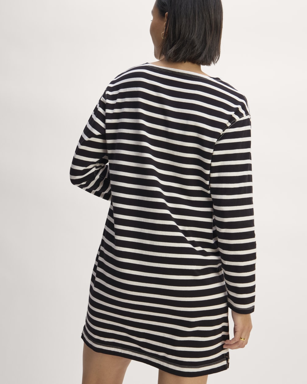 The Mariner Dress | Black / Bone - Image 5