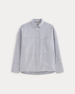 Alternative view of The Boxy Oxford | Bone / Mazarine Blue