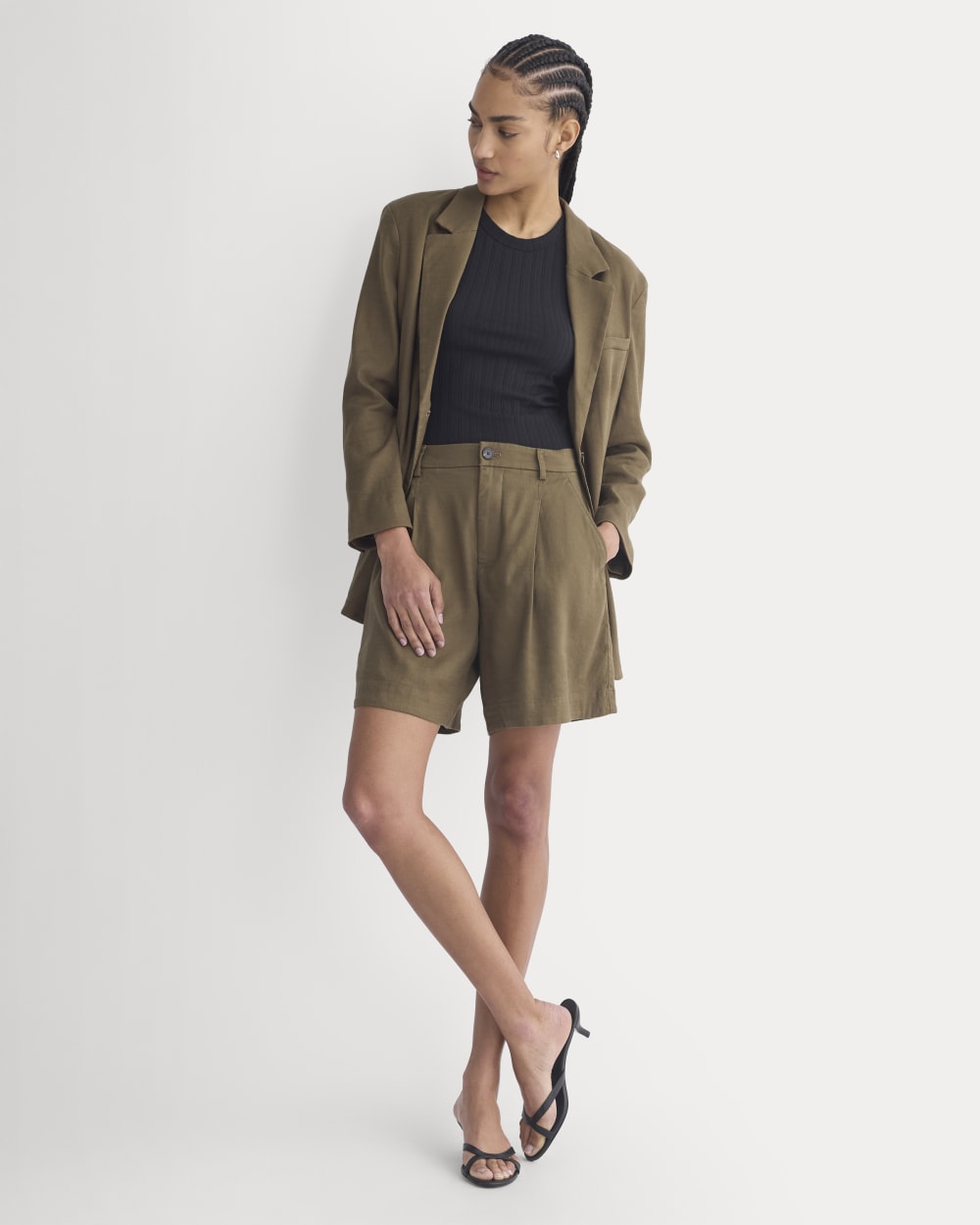 Tailored A-Line Short | Beech - Image 4