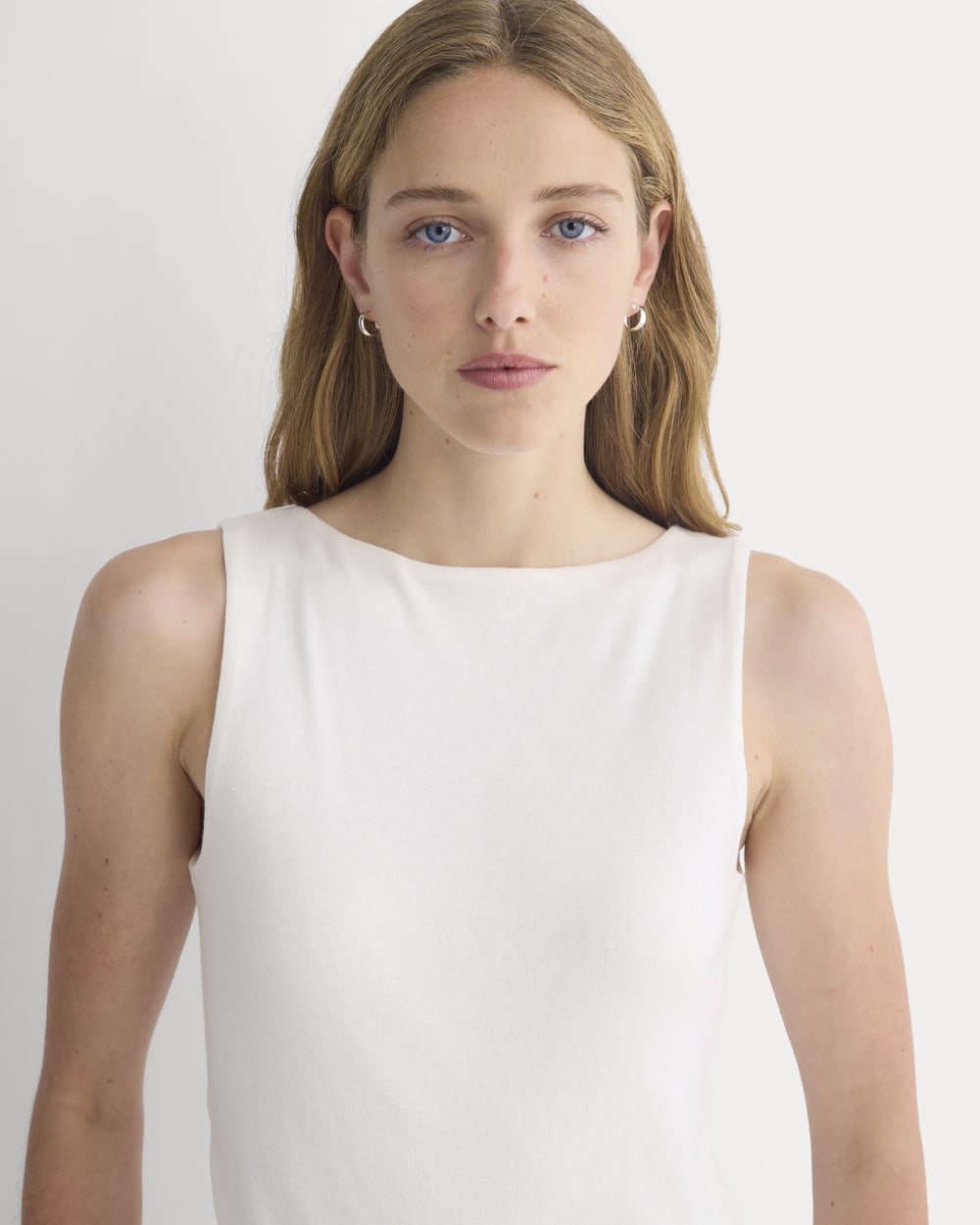 Tissue Boatneck Tank | Bone - Image 4