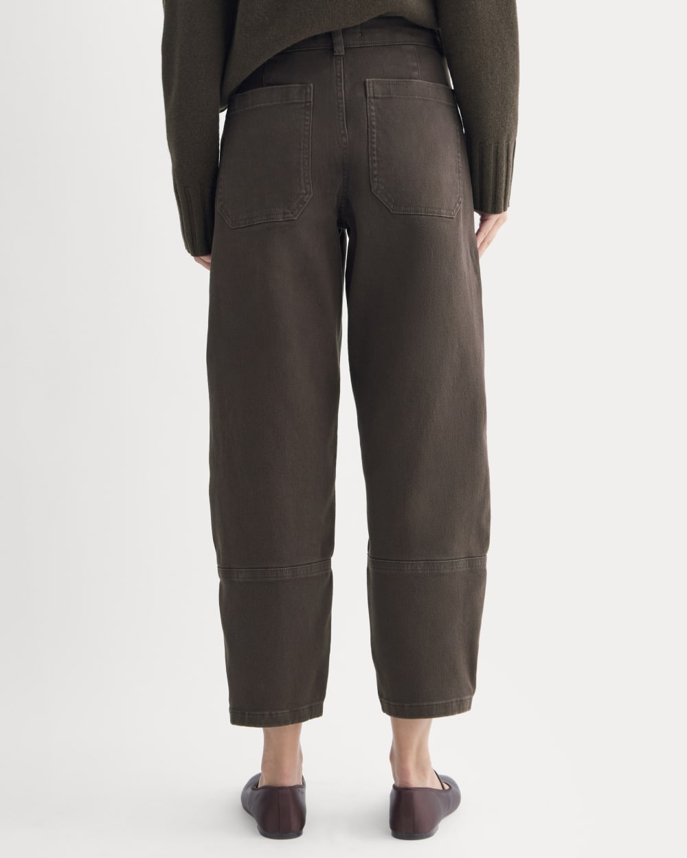 The Utility Barrel Pant | Dark Chocolate | Regular - Image 5