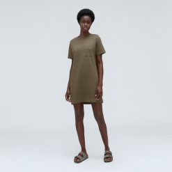 Alternative view of The Organic Cotton Weekend Tee Dress | Beech