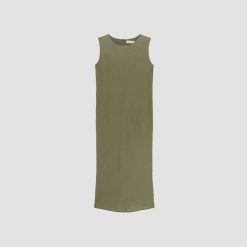 Alternative view of The Linen Bias Cut Dress | Kalamata