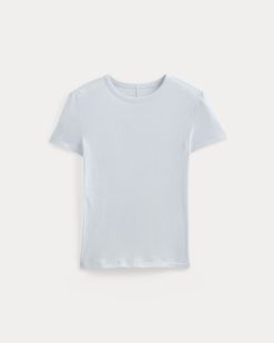 Alternative view of Tissue Short-Sleeve Crew | Skywriting