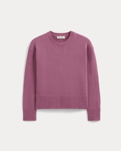 Alternative view of The Boxy Sweater in Everyday Cotton | Heather Rose