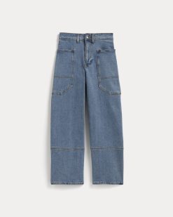 Alternative view of The Way-High® Gardener Cropped Jean | Shallow Beach