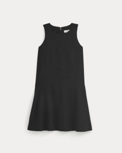 Alternative view of Drop Waist Mini Dress | Black