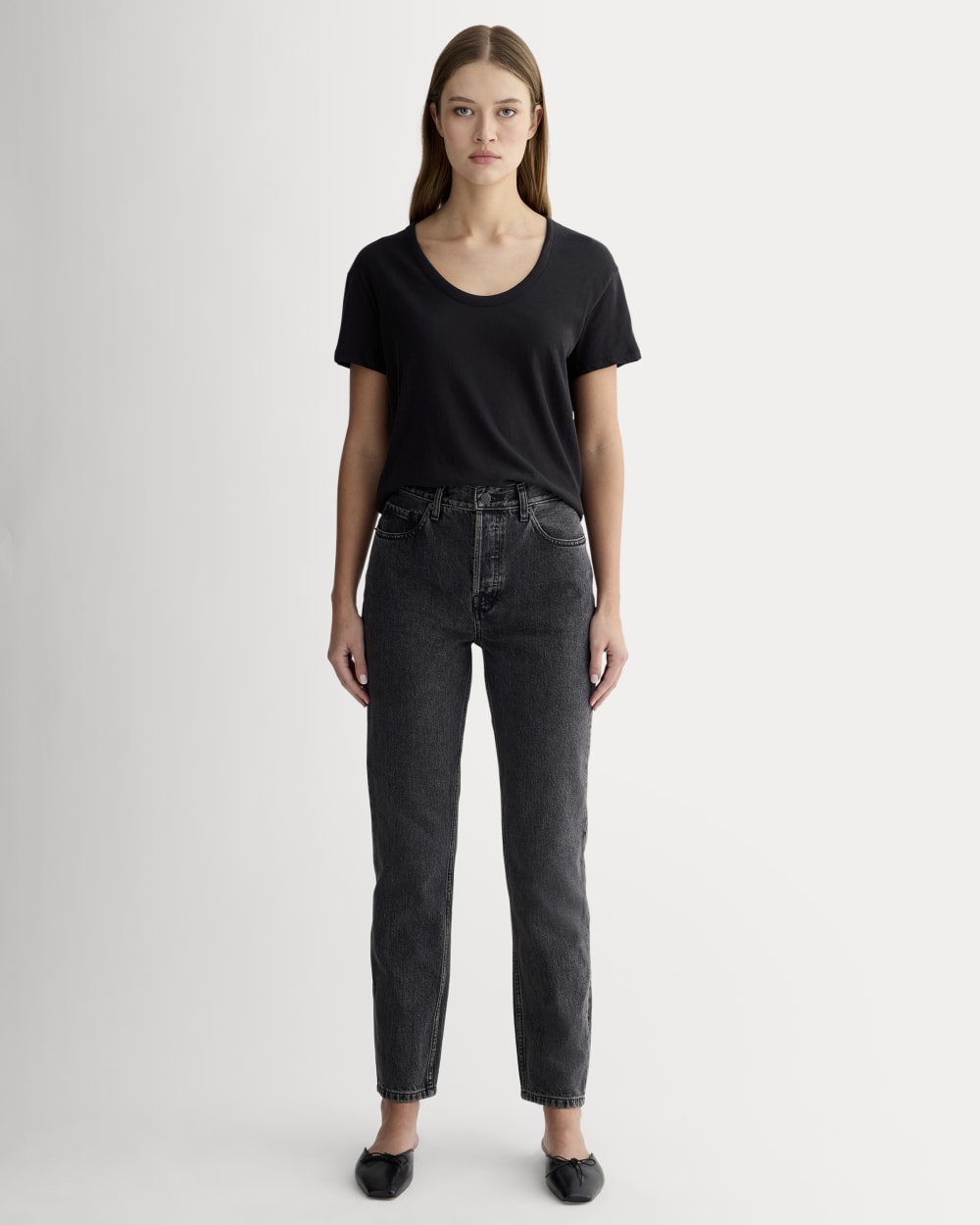 The '90s Cheeky® Jean | Washed Black | 26.5 Inseam