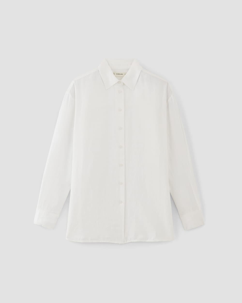 The Boyfriend Shirt in Linen | White - Image 2