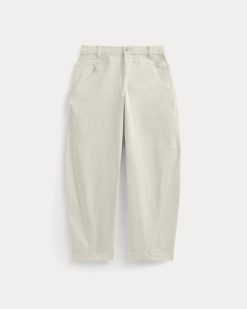 Alternative view of Double-Stitch Barrel Pant | Bone