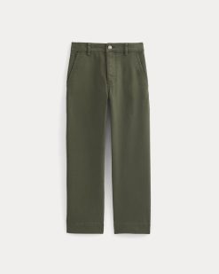 Alternative view of The Utility Straight-Leg Pant | Olive Night | 28.5 Inseam