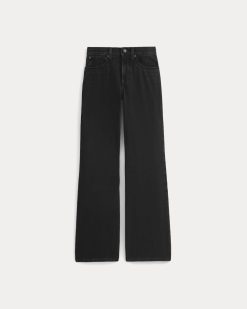 Alternative view of Relaxed Mid-Rise Bootcut Jean | Black
