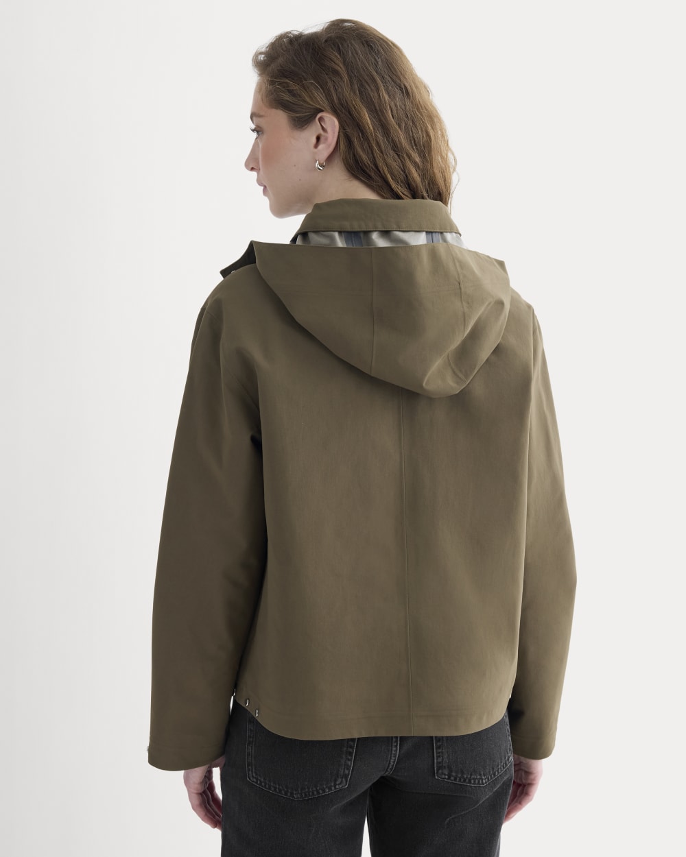 Re:Cycled Nylon Barrel Jacket | Beech - Image 6