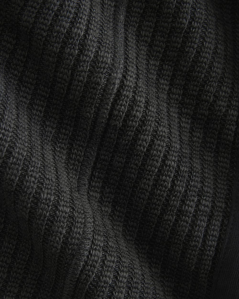 Cozy Rib Button-Up | Black - Image 6