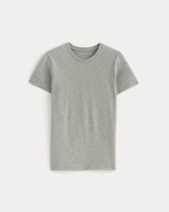 Alternative view of The Slim Crew in Essential Cotton | Heathered Grey