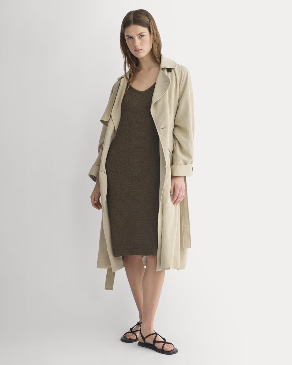 Sweater Racerback Midi Dress | Beech - Image 3