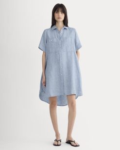The Daytripper Dress in Linen | Chambray