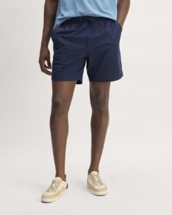 The Seersucker Short | Deep Blue