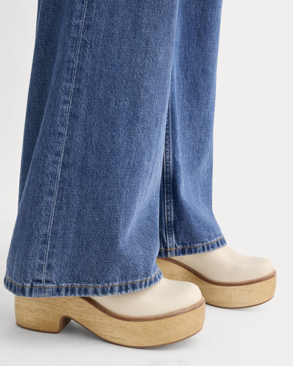 The Wooden Puffa Clog | Canvas - Image 2
