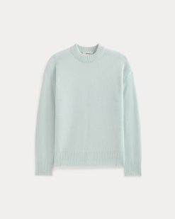 Alternative view of Cashmere Boyfriend Sweater | Chalk Blue