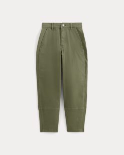 Alternative view of The Utility Barrel Pant | Kalamata | Regular