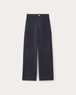 Alternative view of The Utility Wide-Leg Pant | Navy