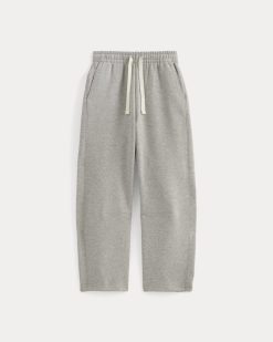 Alternative view of Luxe Fleece Barrel Sweatpant | Heathered Grey