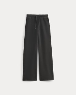 Alternative view of Luxe Fleece Wide-Leg Sweatpant | Black
