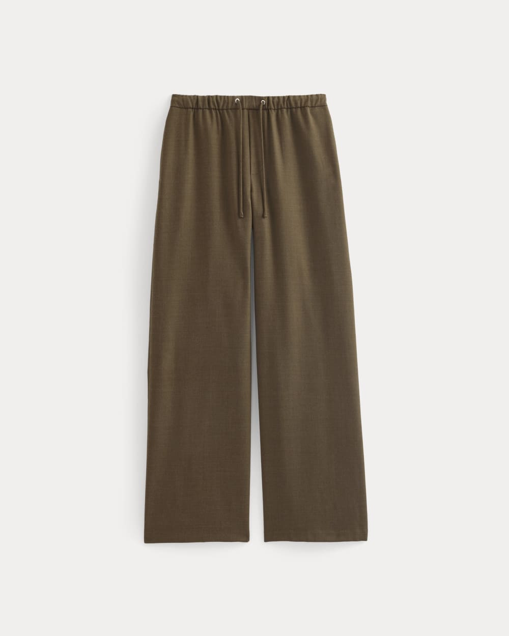 The Pull-On Trouser in Tailor Twill | Heathered Cocoa - Image 2