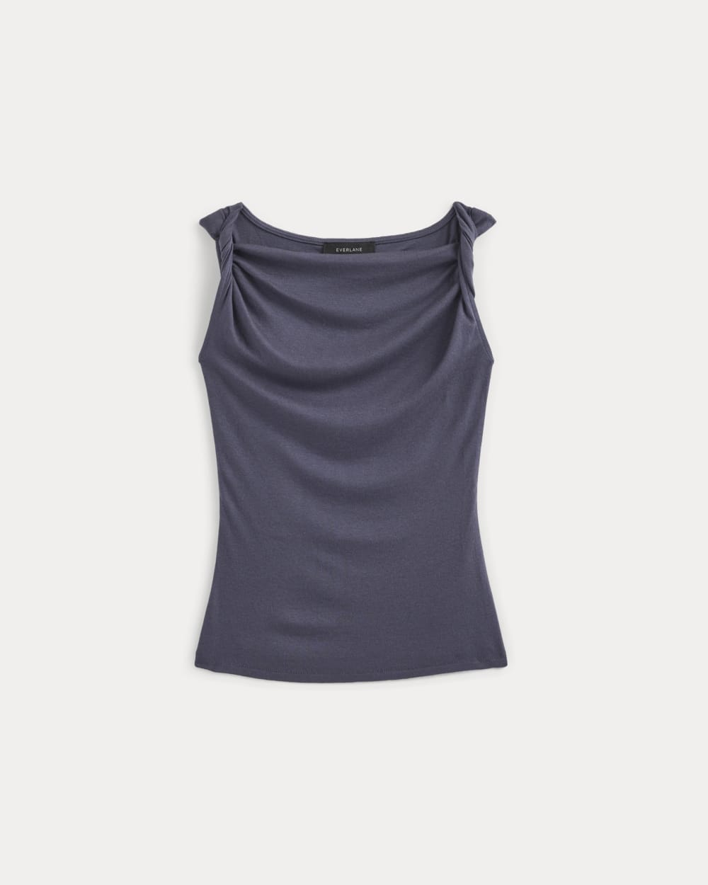 Cowl Neck Twist Tank in Butterluxe | Graystone - Image 2