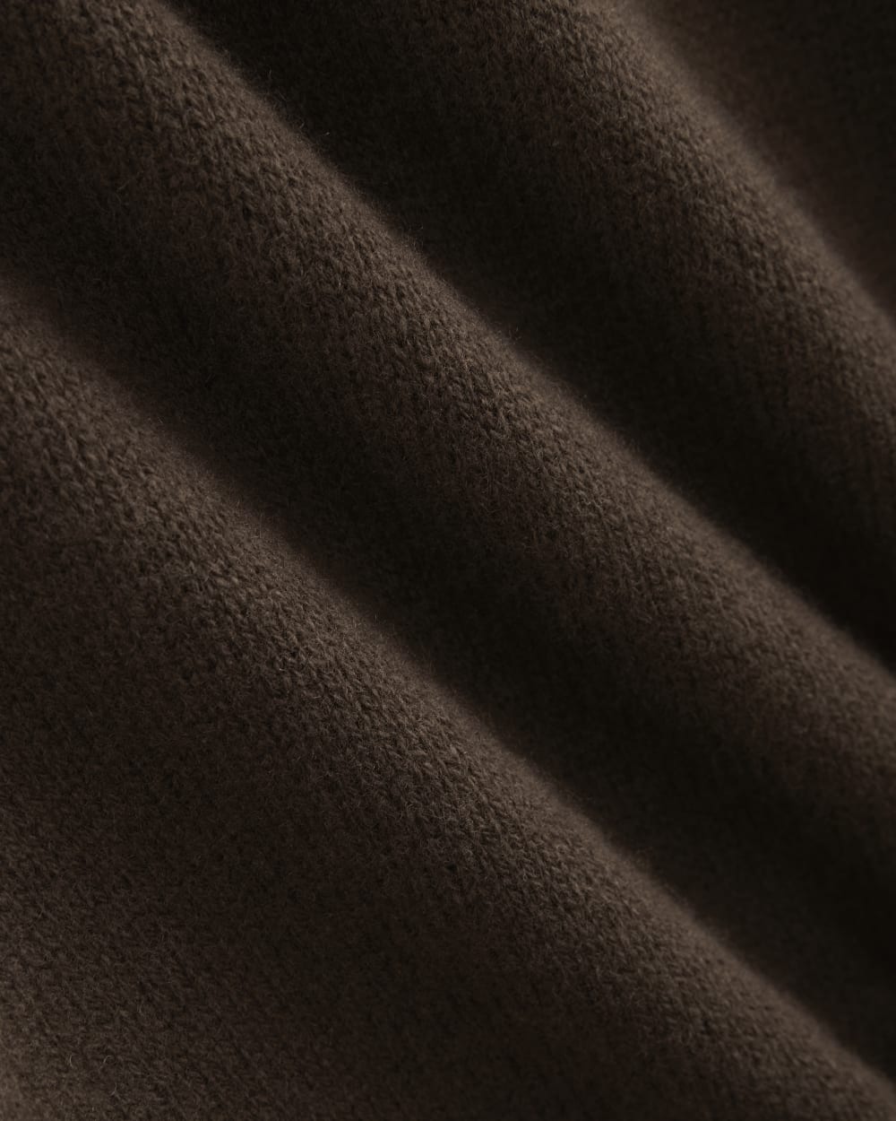 Sweater Mini Dress in Luxe Merino | Coffee Bean - Image 5