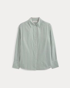 Alternative view of Everyday Shirt in Silky Cotton | Gray Mist