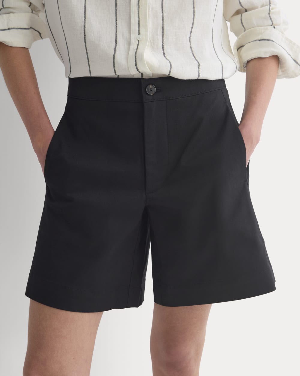 Side-Panel Tailored Short | Black - Image 4