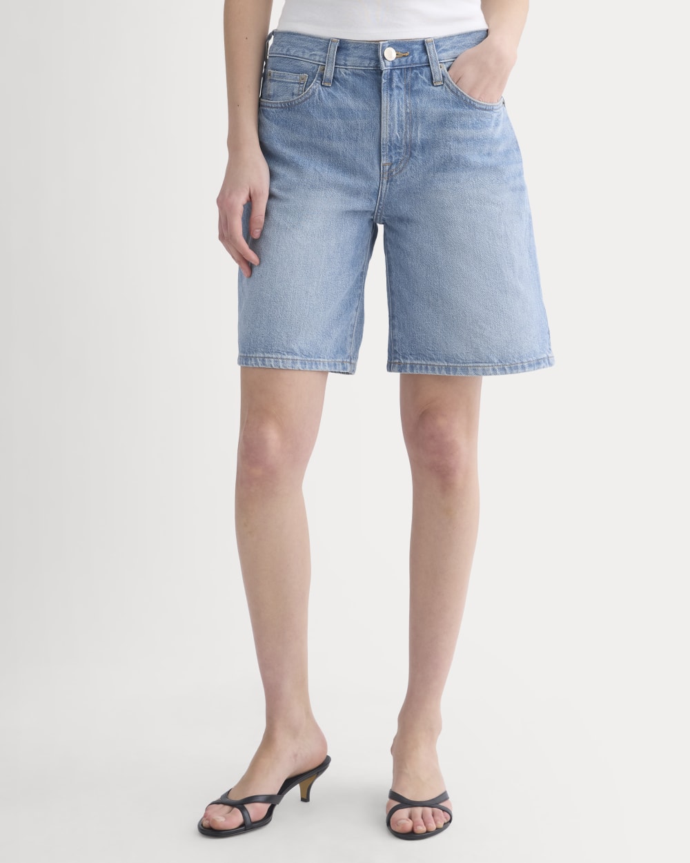 Loose Jean Short | Light Wash - Image 3