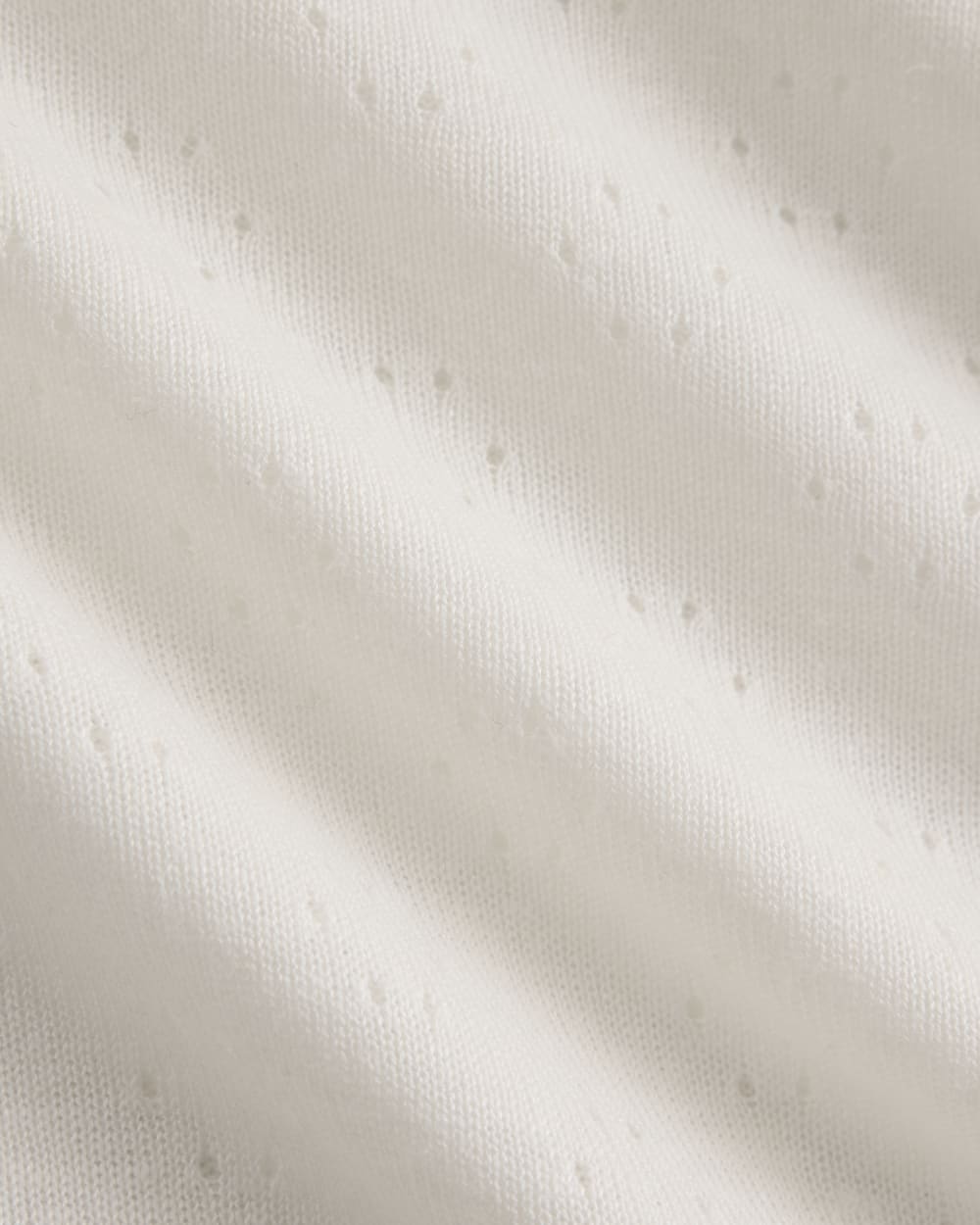 Lace-Trimmed Tank in Fine Linen | Bone - Image 6