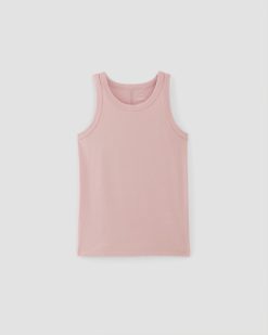 Alternative view of The Tank in Essential Cotton | Rose Pink