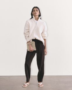 The Tapered Pant in Butterlite | Black