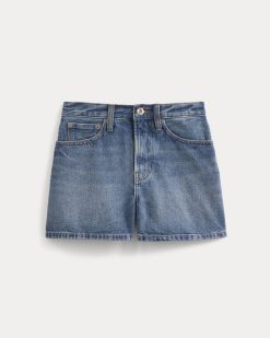 Alternative view of Classic Jean Short | Medium Indigo