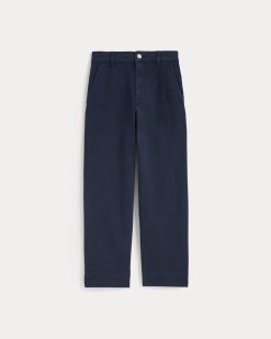 Alternative view of The Utility Straight-Leg Pant | Navy | 26.5 Inseam