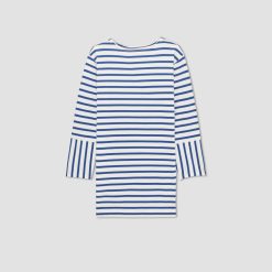 Alternative view of The Mariner Dress | Canvas Tan / Mazarine Blue